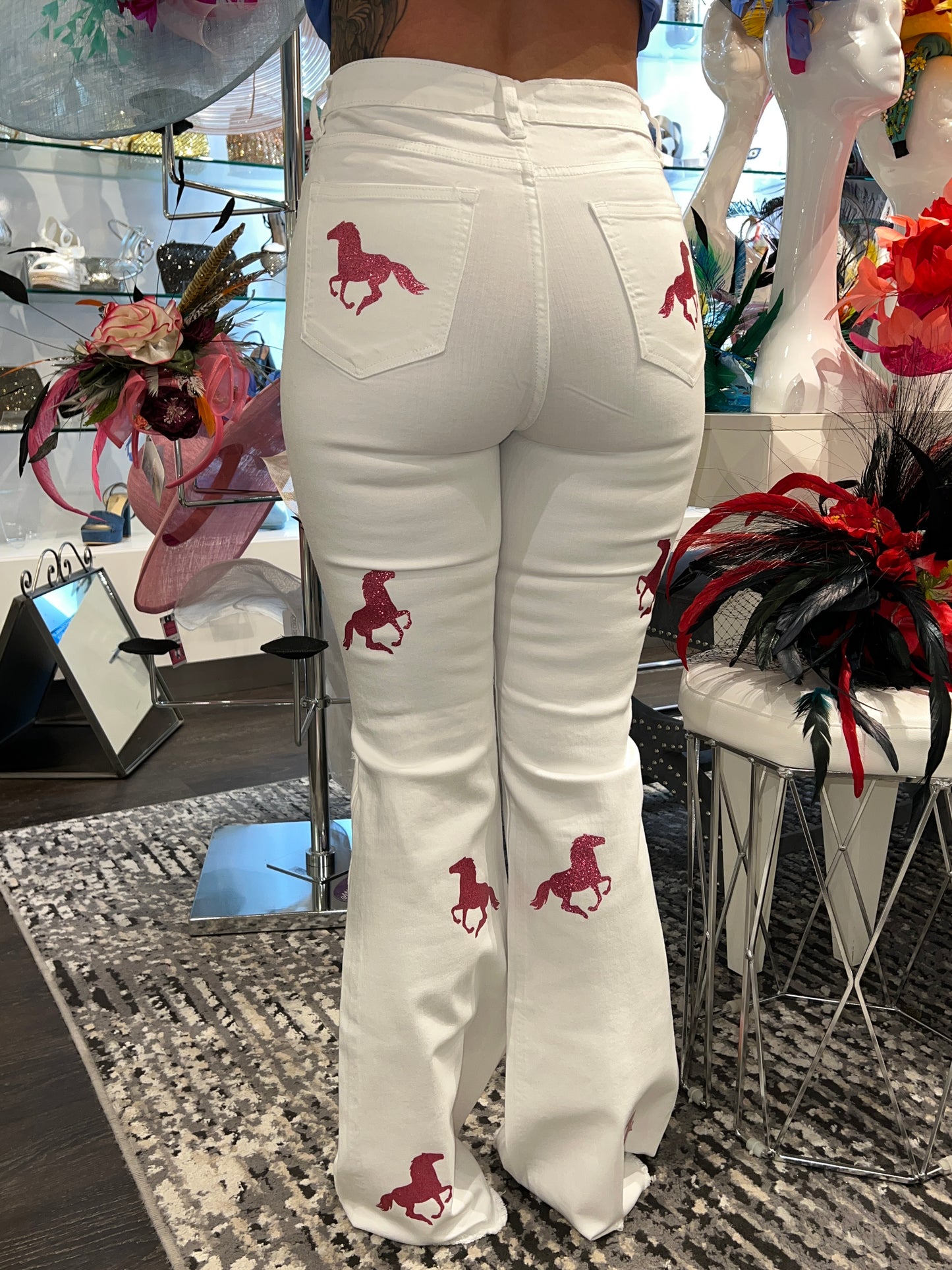 Derby Denims - Ripped & Flare
